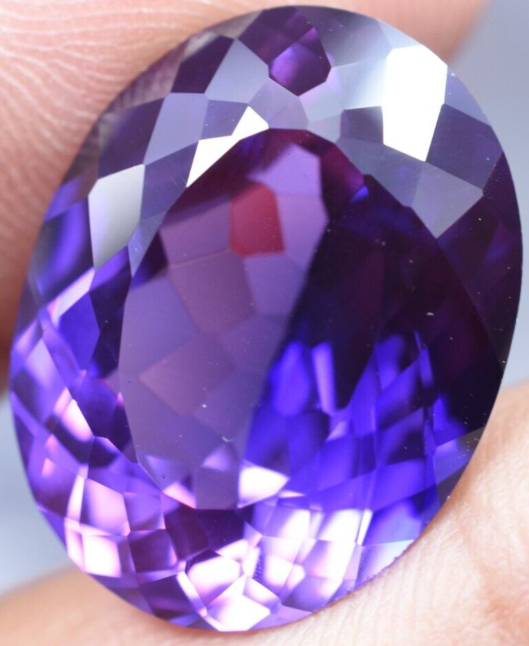 Natural 24.70 Ct Boysenberry Sapphire GGL Certified fabulous Loose Gemstone