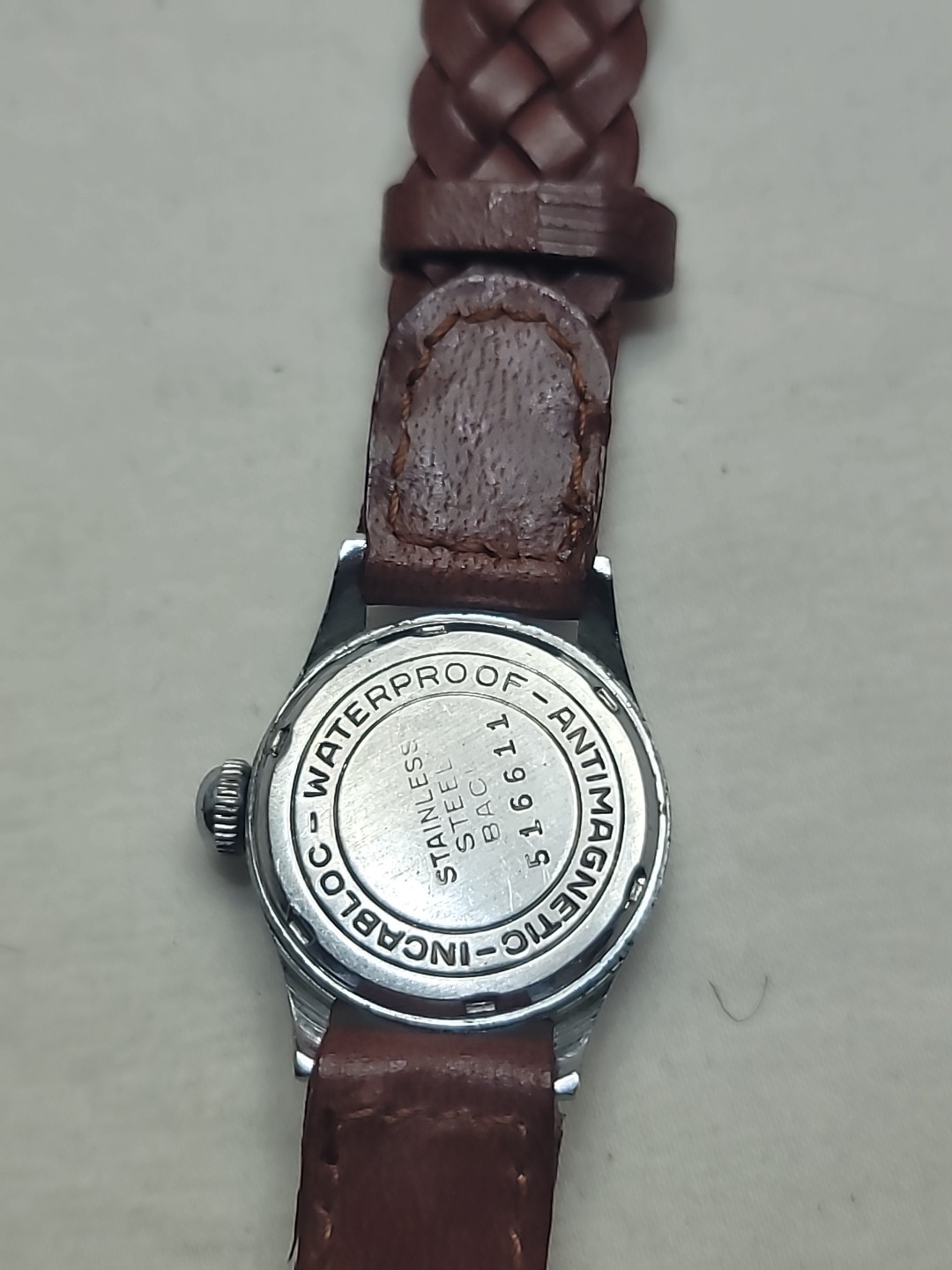 Vintage Herald (Aureole) 17 Jewel Military Style Watch , Small 22mm Works