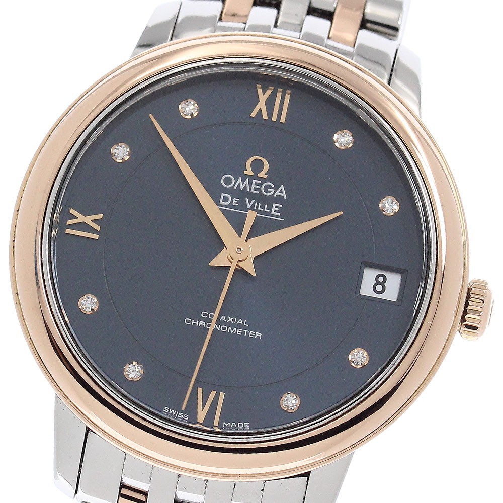 OMEGA De Ville Prestige 424.20.33.20.53.001 8P diamond Automatic Ladies _952731
