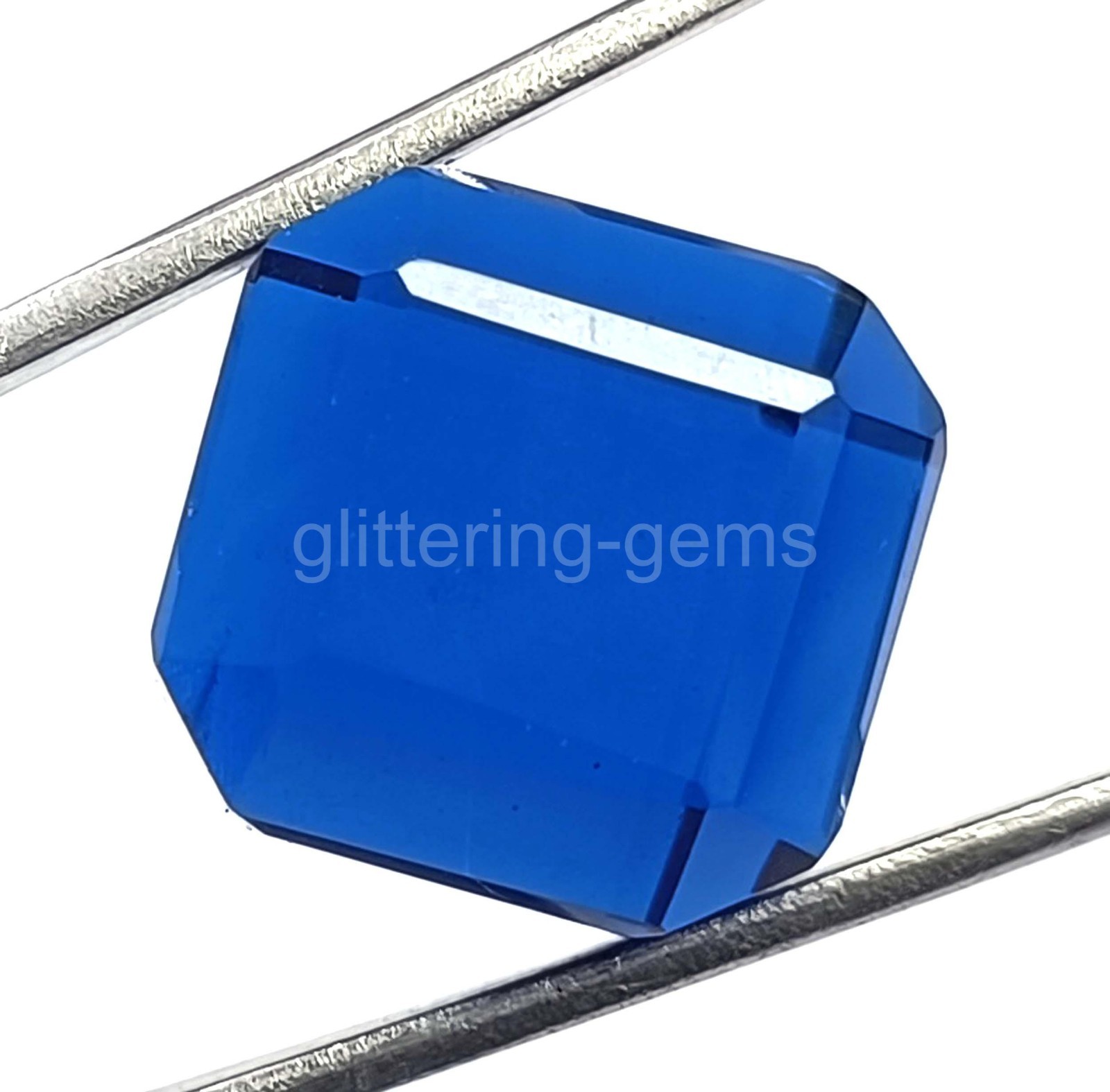 Natural 65.95 Ct Sri Lanka Blue Sapphire Cube Cut | IGL Certified Loose Gem 5JOR
