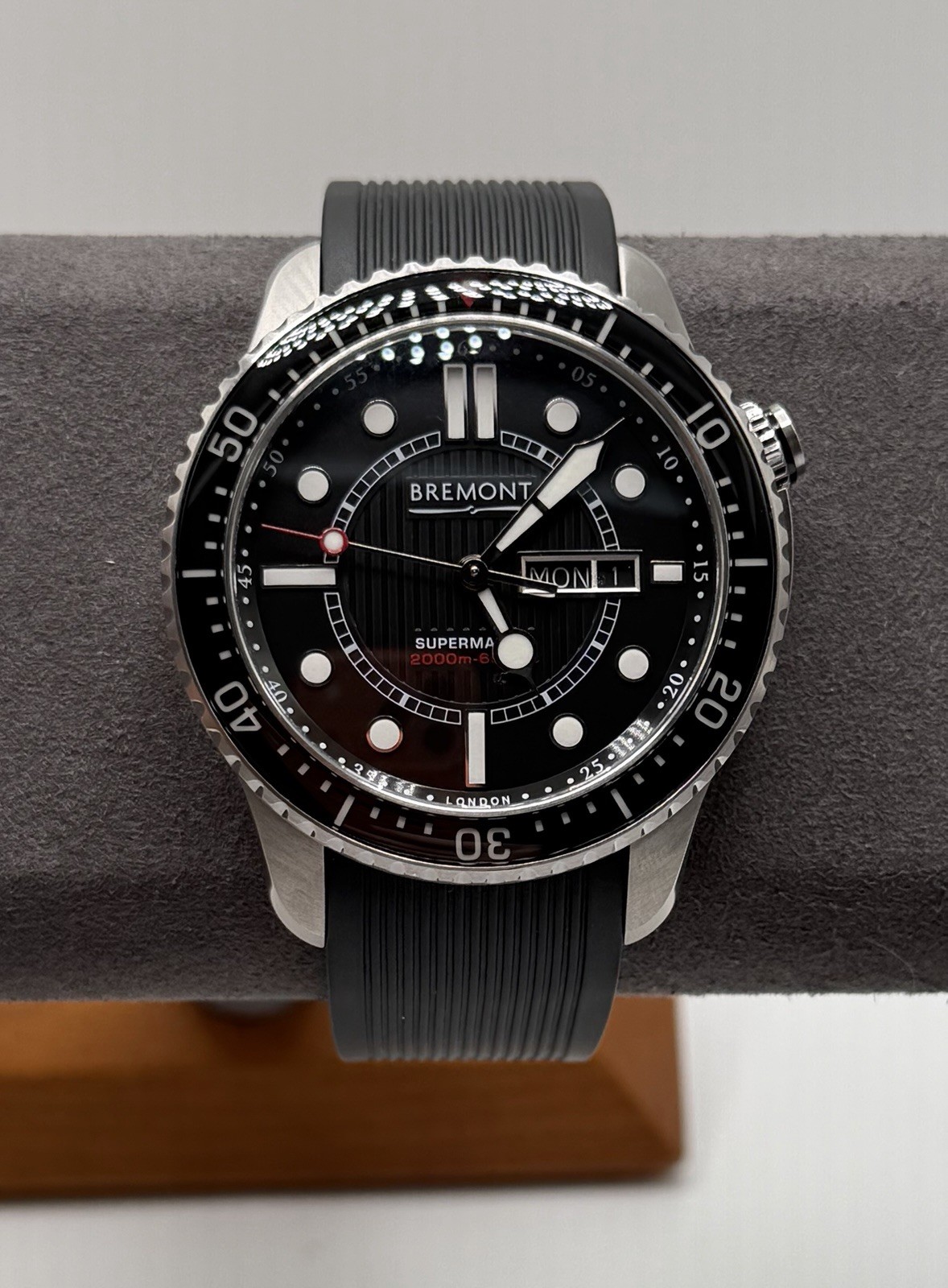 Bremont Supermarine S2000 Men’s Swiss Chromometer Watch – S2000-BK-S