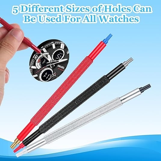 guduling 9 Pcs Watch Hand Tool Stainless Steel Hands Remover Setting Kit.