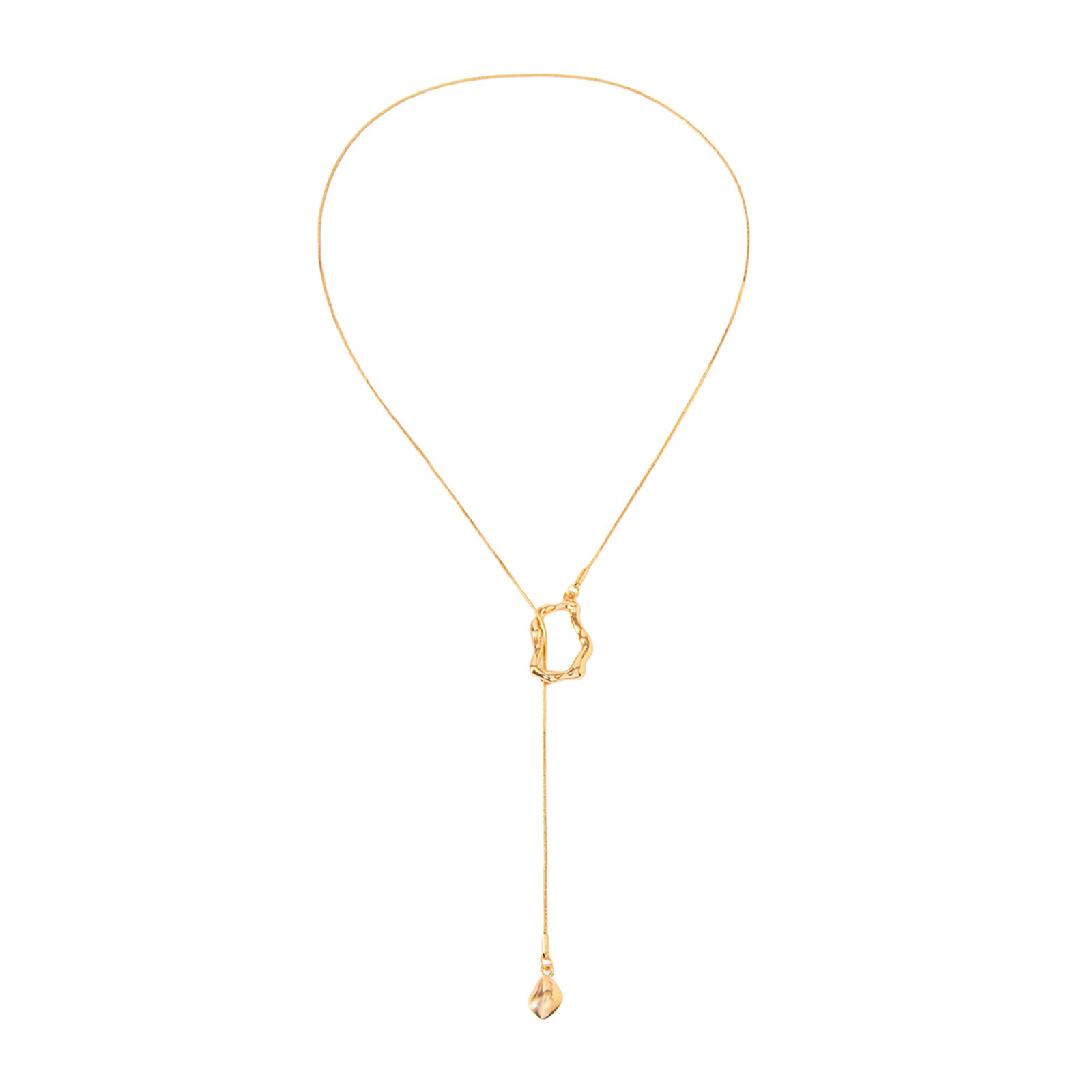 Women Elegant Y Lariat Lasso Necklace for Date Party Daily Wear Gift for Friend