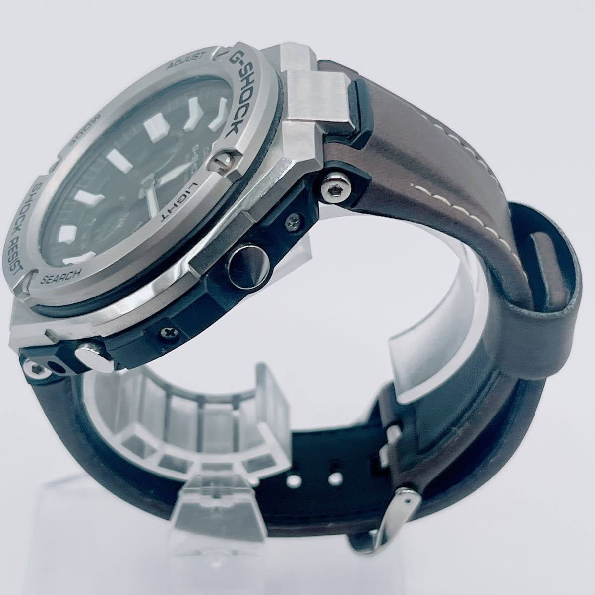 Excellent Condition CASIO G SHOCK GST W130L 1AJF Radio Solar G STEEL Tough Solar