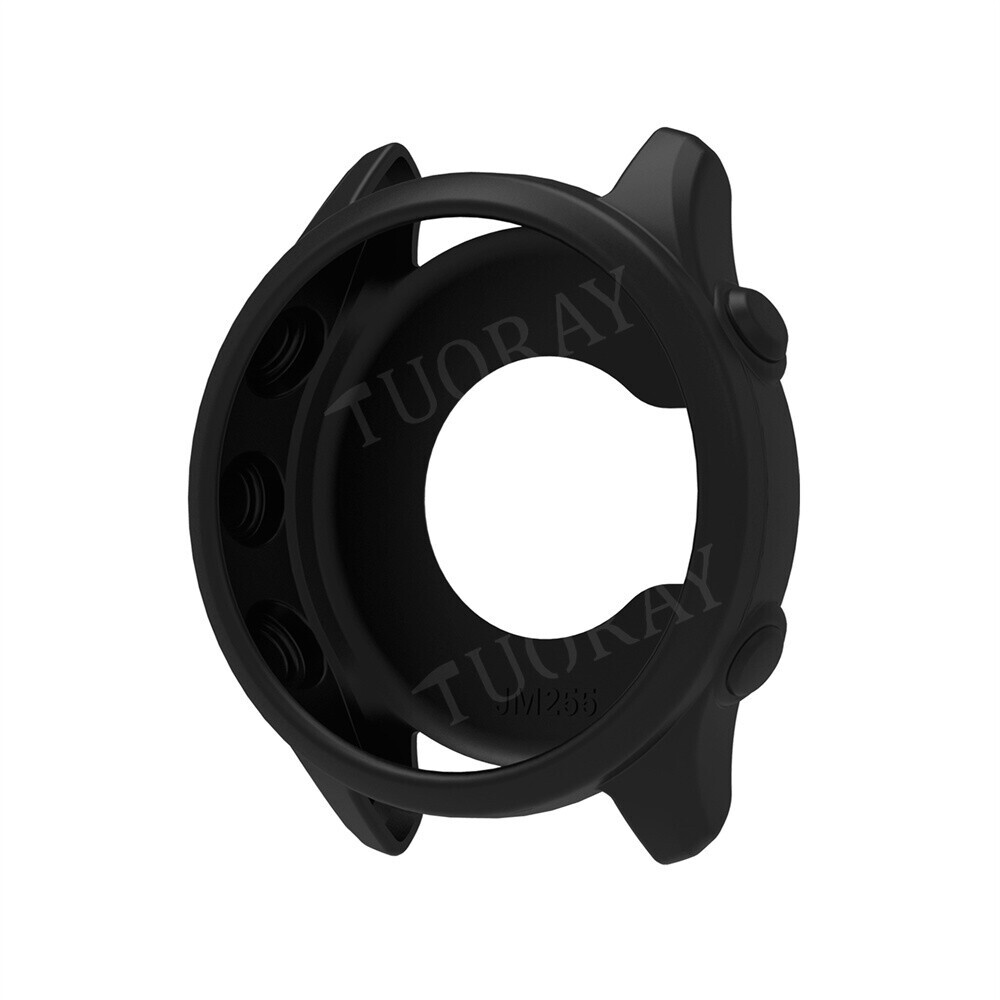 Sports Silicone Strap Band Case For Garmin Forerunner 255 / 265 Smart Watch Band