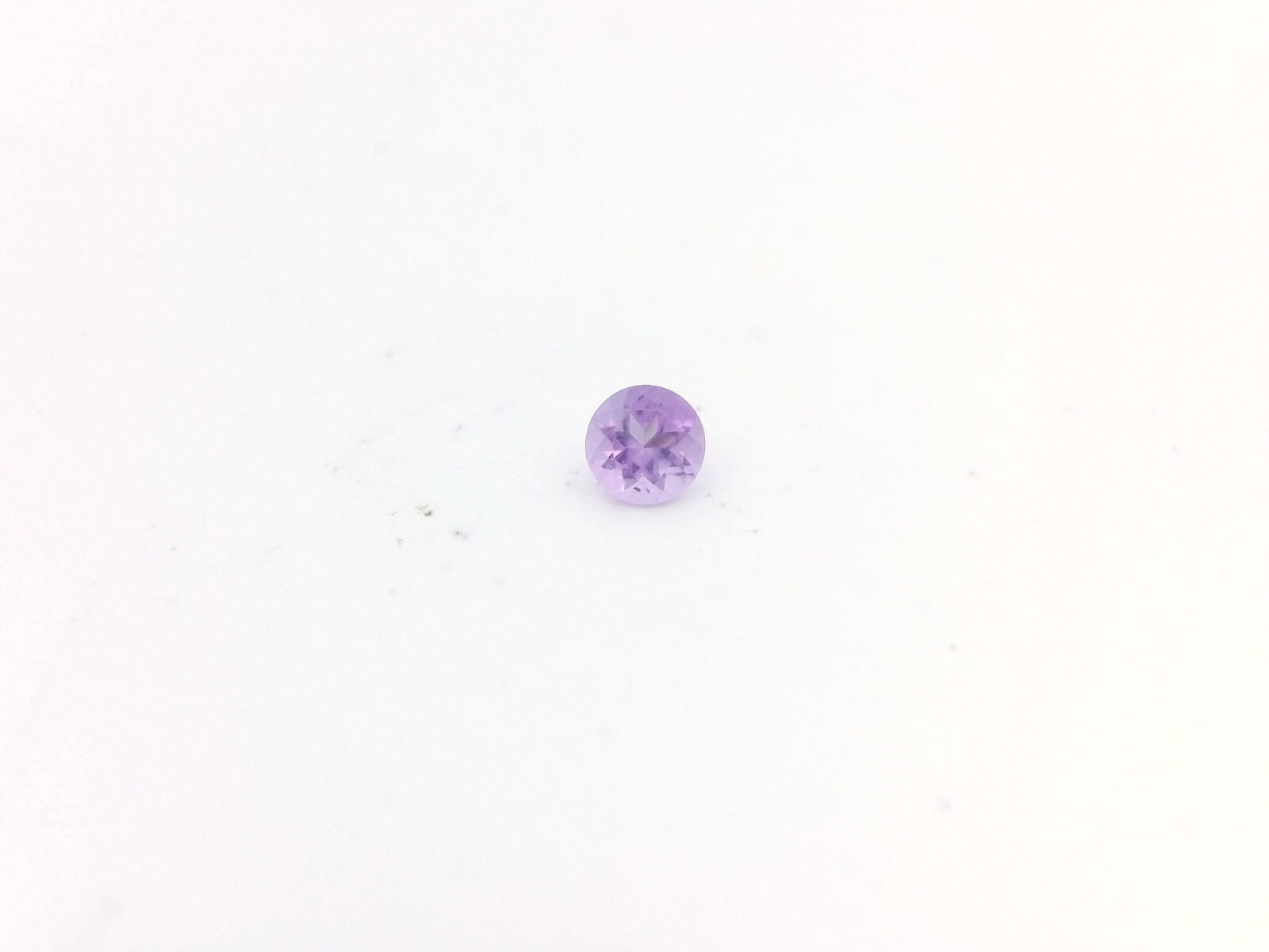 0.11ct Loose Round Cut Genuine Amethyst 3 x 3mm