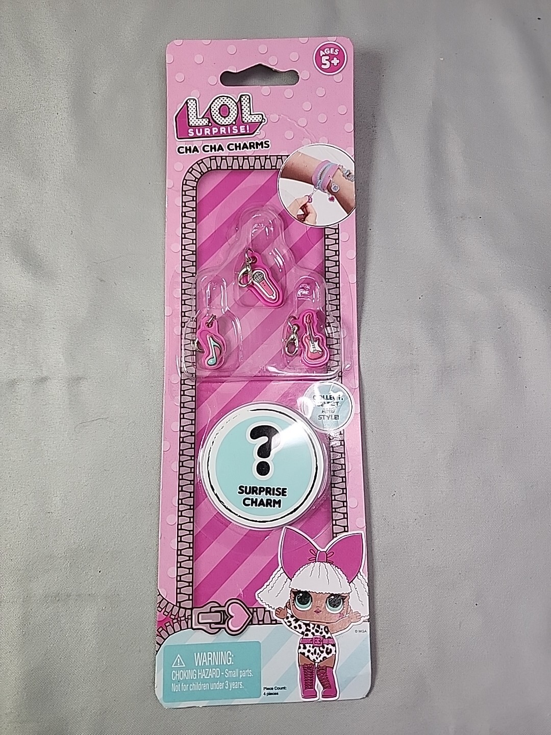 L.O.L Surprise CHA CHA CHARMS Trouble Maker Set AGES 5+ Rock And Roll