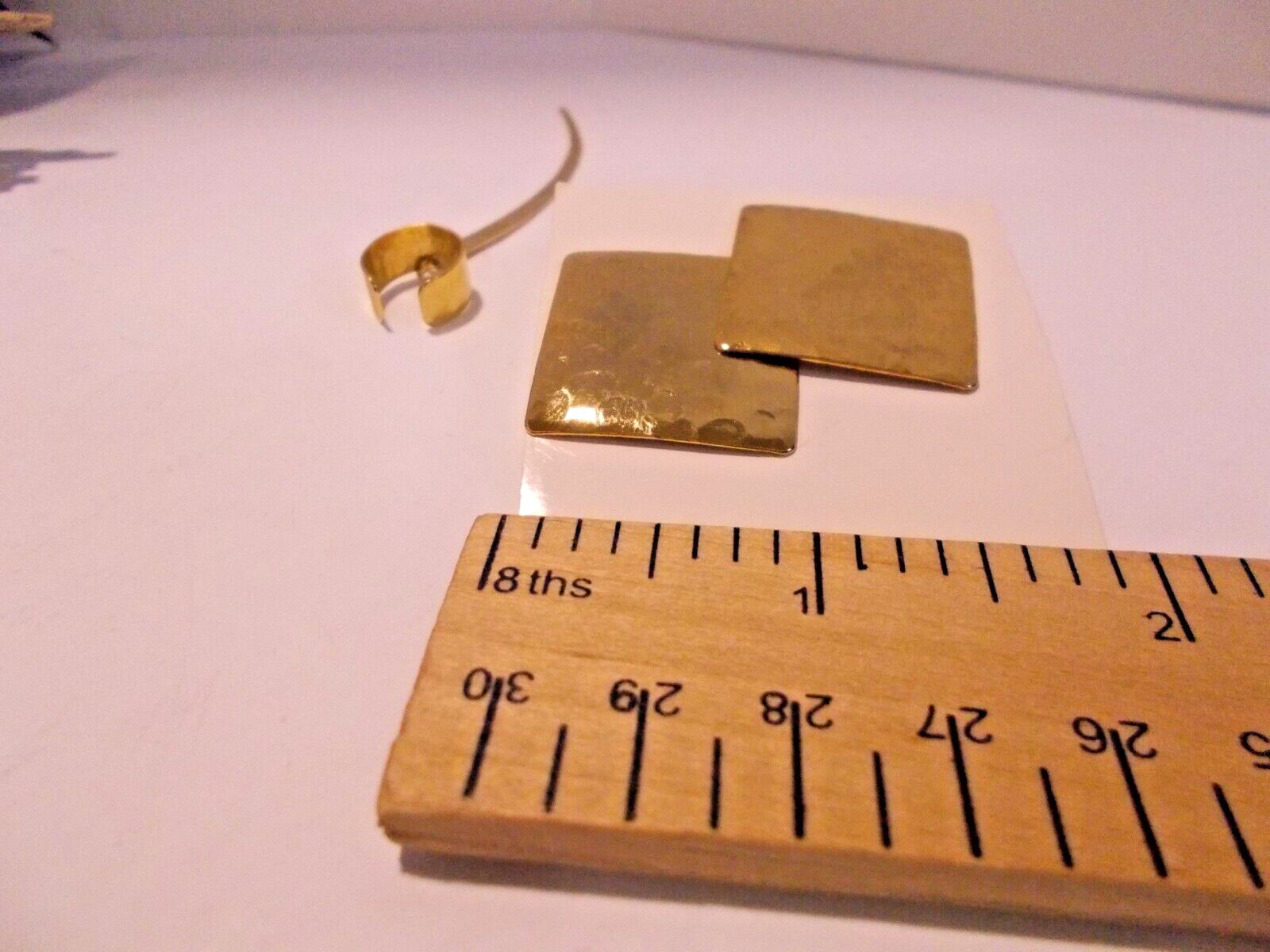 Vintage Earrings Gold Tone Dangle Drop Cuff & Earrings for Women Fashion Jewelry