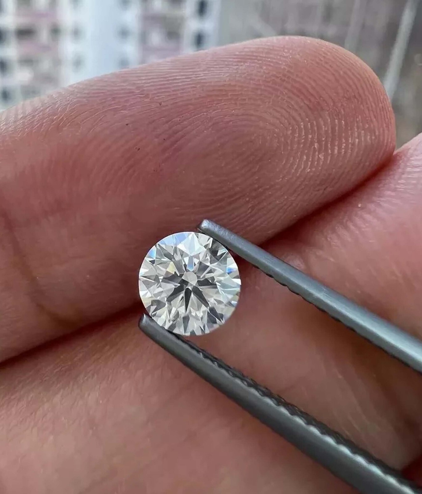 Lab Grown 3 Carat Round Diamond VVS1 Clarity IGL Certified Loose Gemstone 6DJC