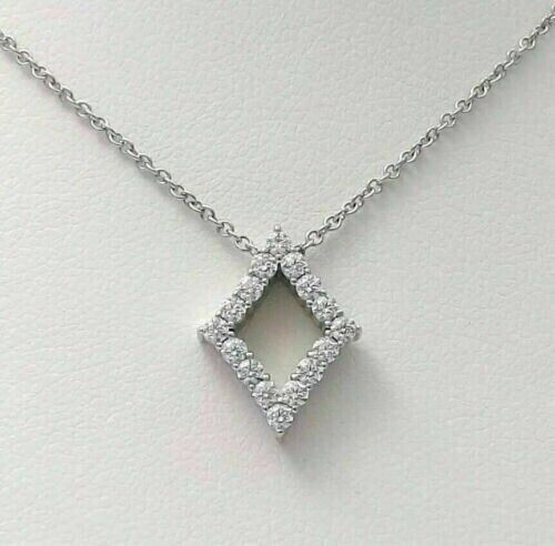 2CT Round Cut Moissanite Kite Shape Women’s Pendant 14k White Gold Plated Silver