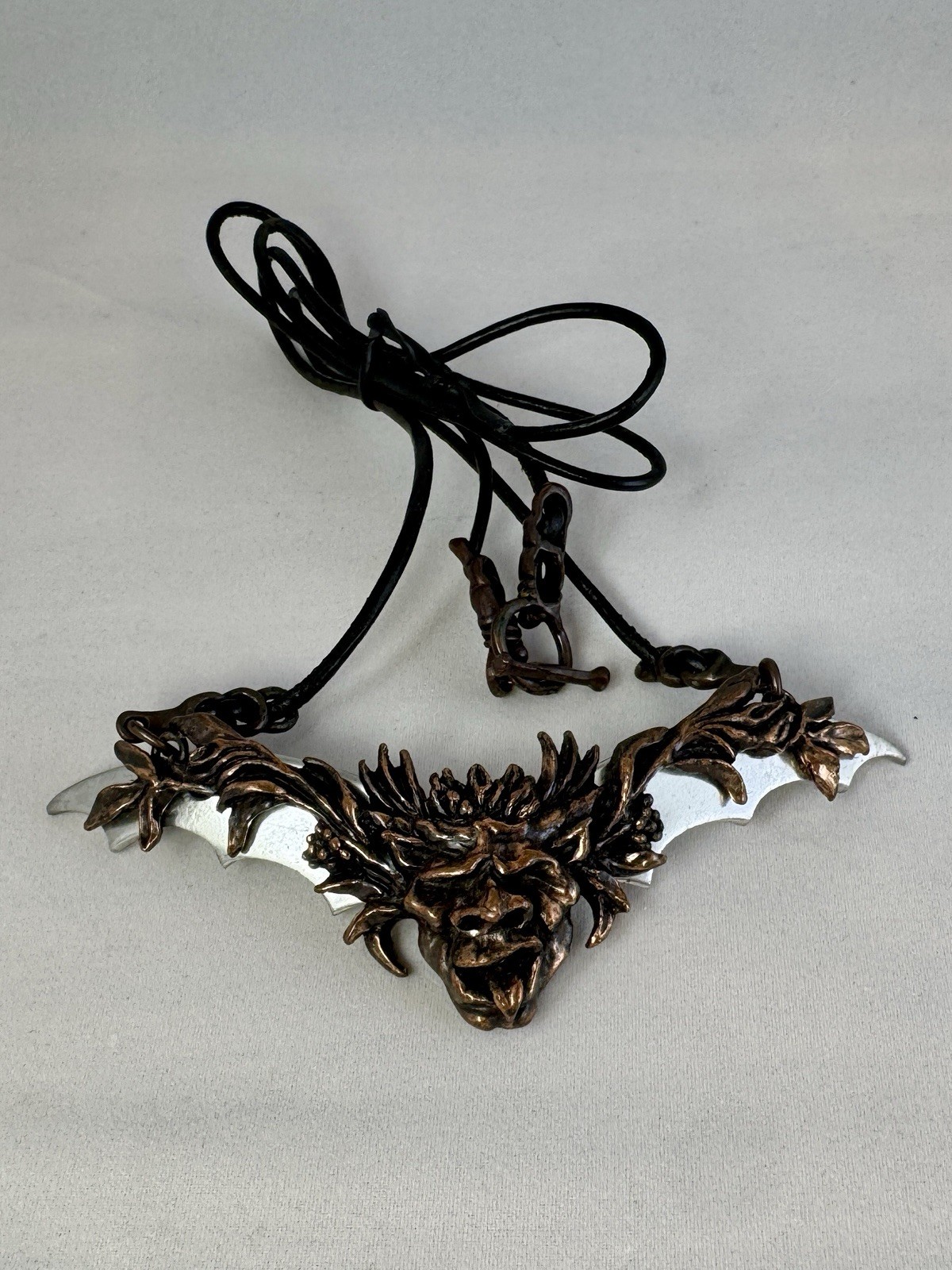 The Alchemy Carta – Nox Gargoyle Necklace C172 – 1995 England – Vintage Gothic