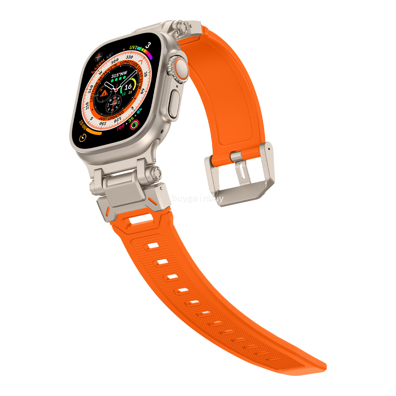 Metal+Silicone Band Strap For Apple Watch Series 11 10 9 8 7 6 5 4 SE Ultra 3 2
