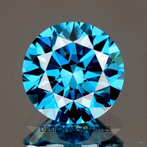 BLUE DIAMOND 2.75 MM ROUND ALL NATURAL OUTSTANDING STONE (180601)