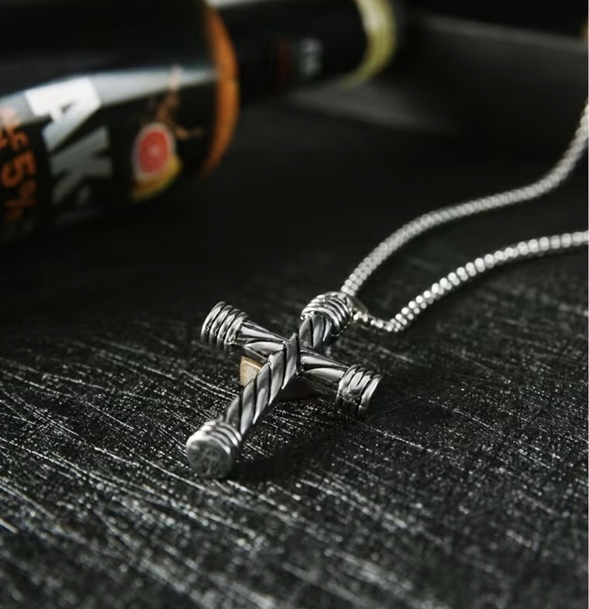 Celtic Cross Necklace 304L Stainless Steel Christian Bible Pendant Design