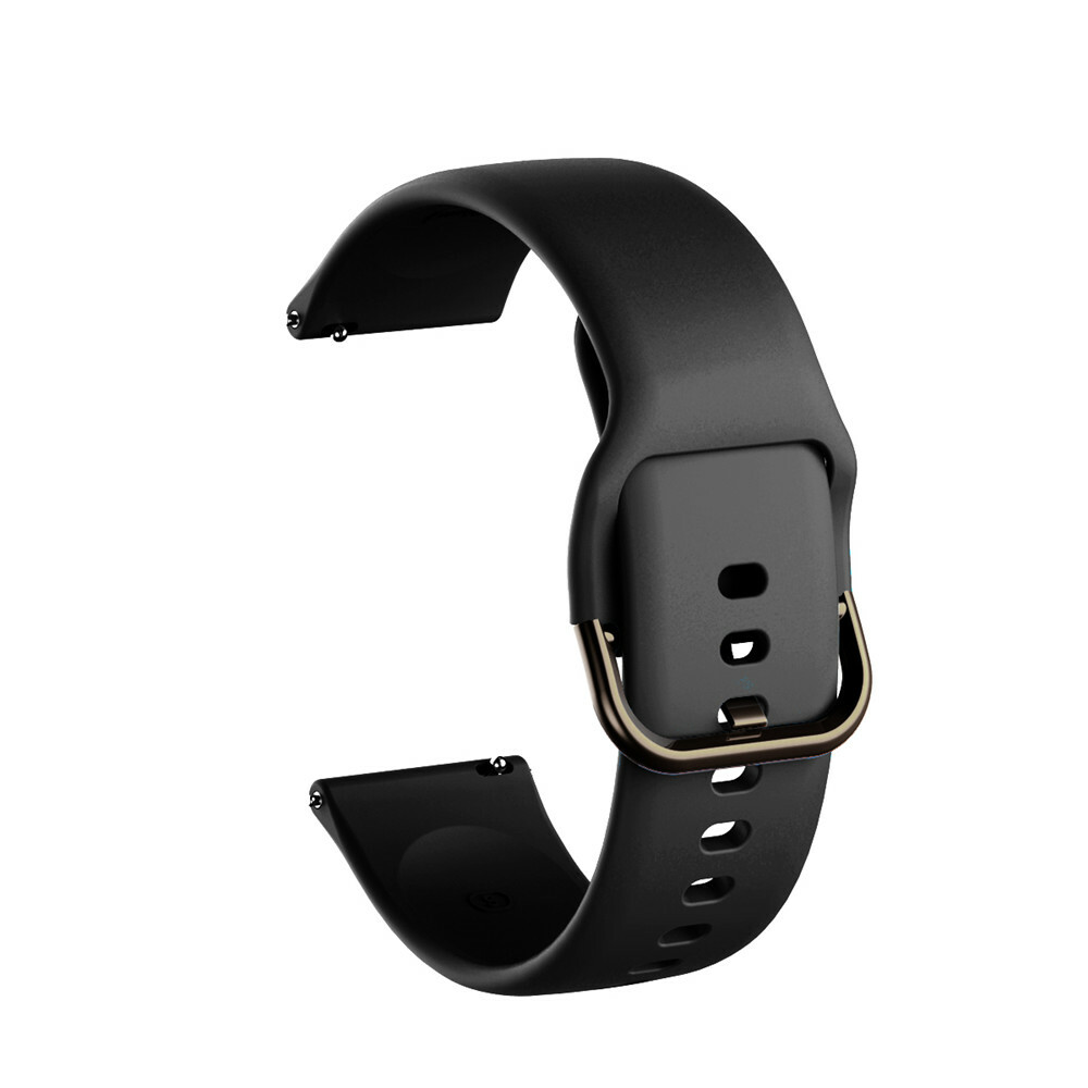 For Samsung Galaxy Watch 3 41mm Active 2 40mm 44mm Silicone 20mm Soft Band Strap