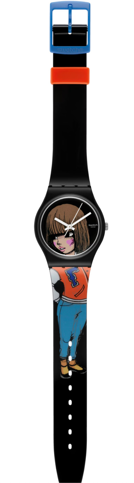 SWISS MADE SWATCH SPECIAL 2012 – GZ274 – Fafi o’Clock By Fafi – New