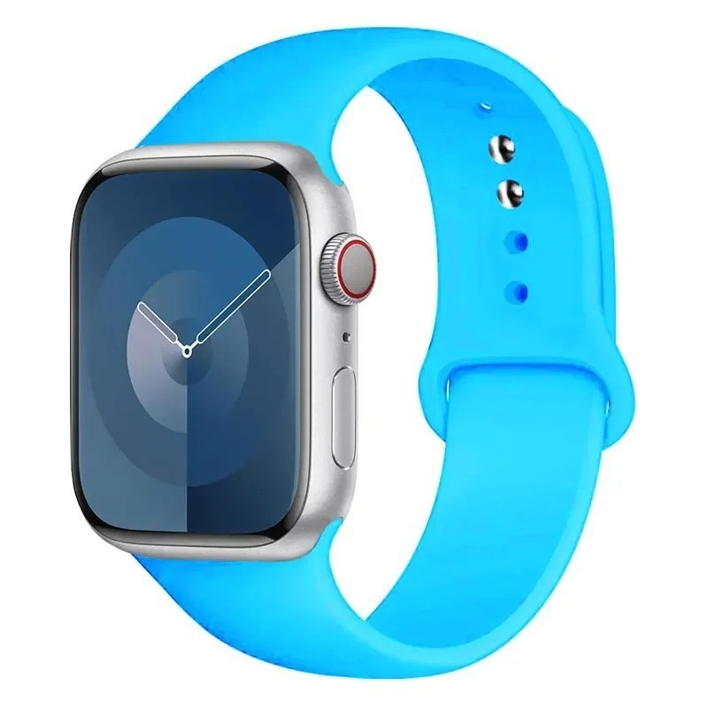 For Apple Watch Silicone Band Strap Series SE 1 2 3 4 5 6 7 Sports 38/40/42/44mm