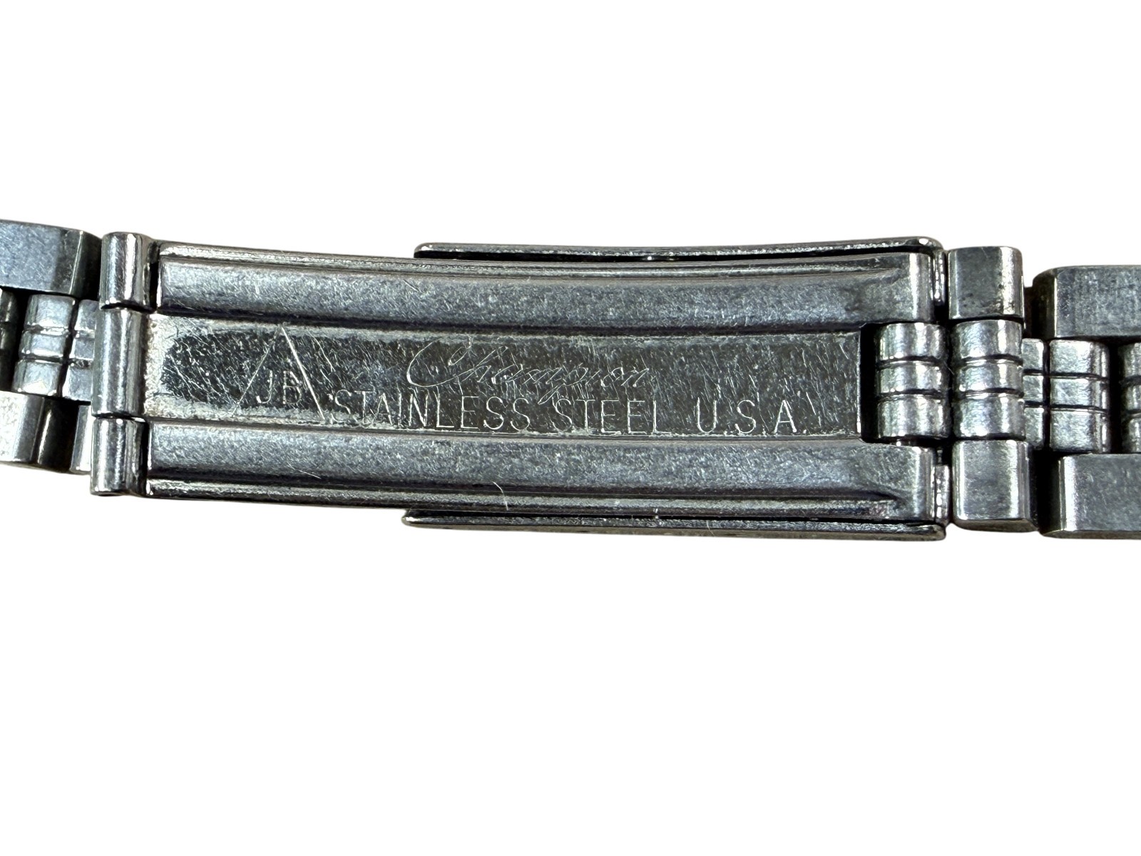 Vintage JB Champion stainless steel watch strap bracelet 12.62mm 5.5 inches