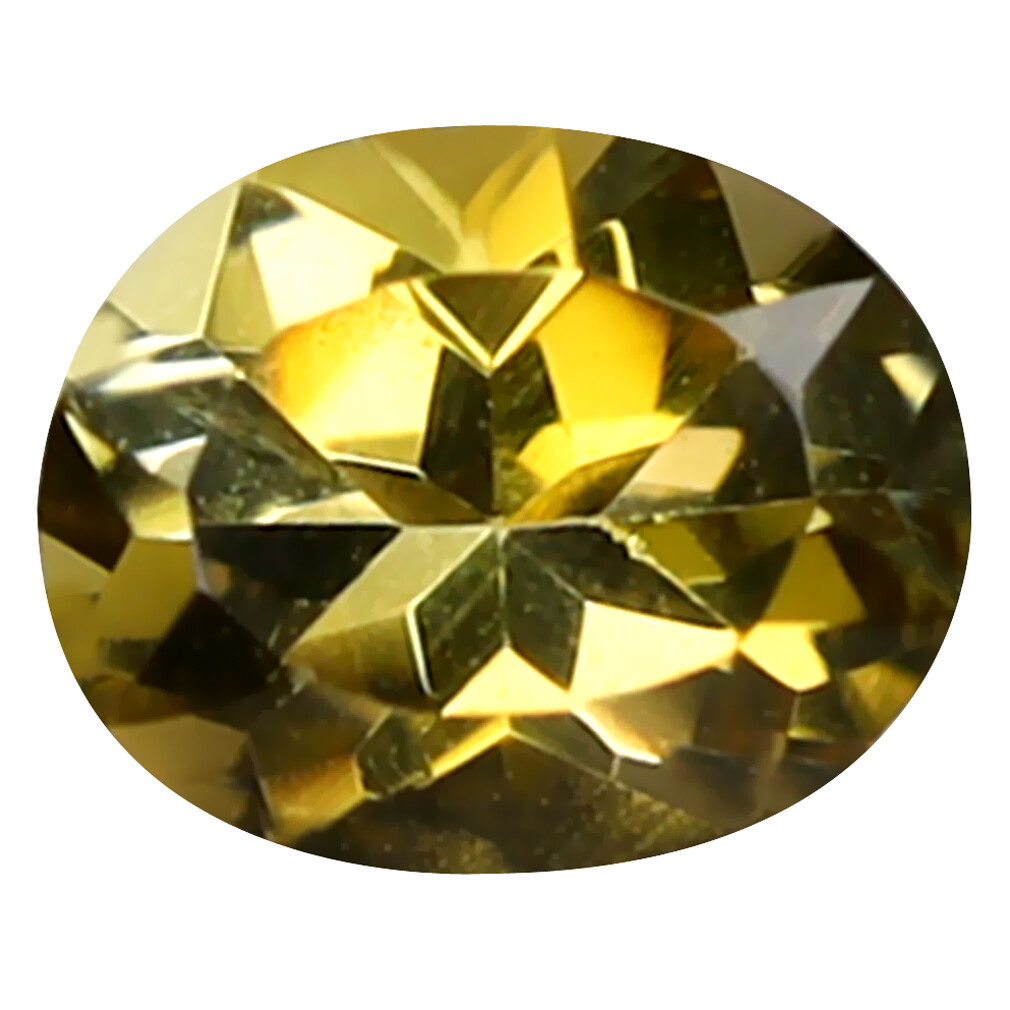 0.45 ct Very good Oval Cut (5 x 4 mm) Tanzania Yellow Tanzanite Natural Gemstone