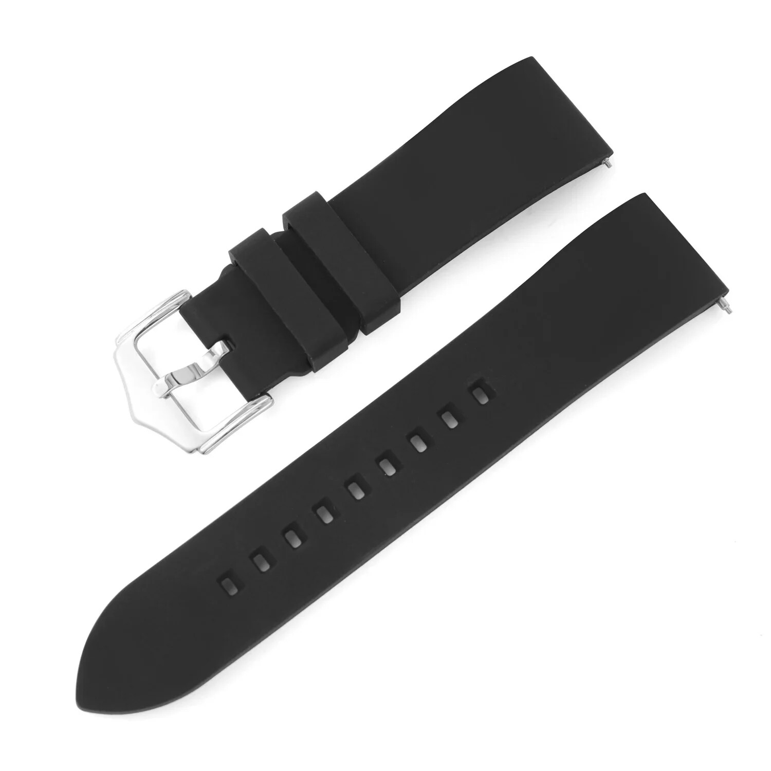 Universal Silicone Watch Band Strap 18mm 19 20mm 21mm 22 24mm Rubber Watch Belt