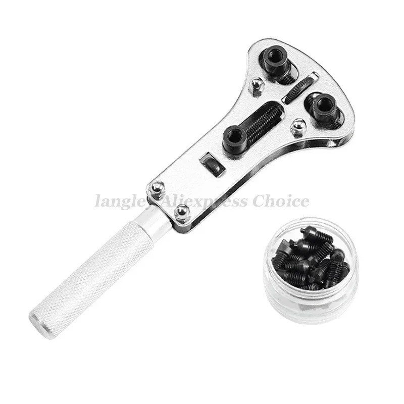 Watch Band Back Case Opener Fixer Repair Tool Kit Battery Screw Cover Remover