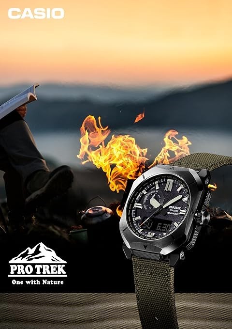CASIO PRO TREK PRW-6900YB-3JF Men’s Watch CORDURA Band Solar Radio New in Box