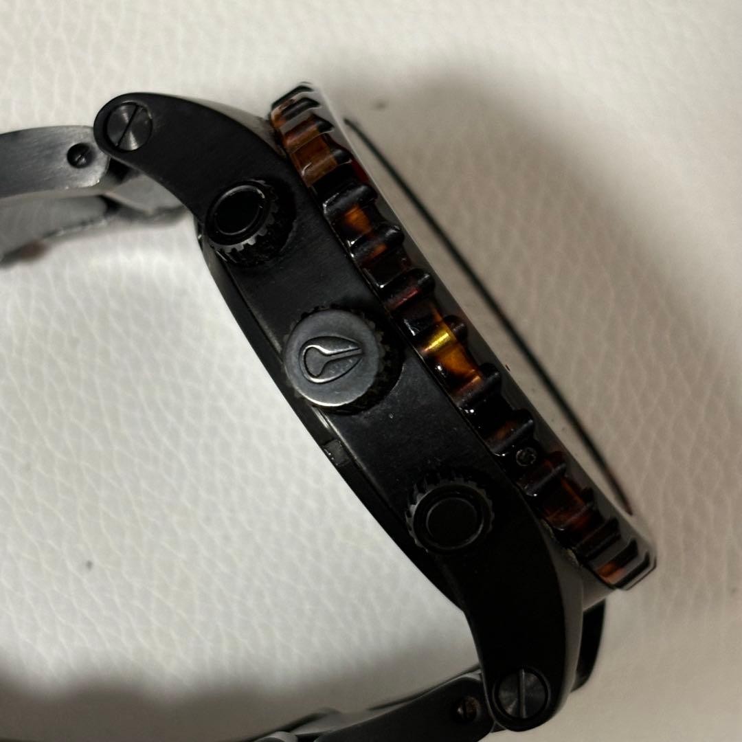 Nixon 51-30 Chrono Tortoiseshell Camouflage Watch Used, Battery Not Guaranteed