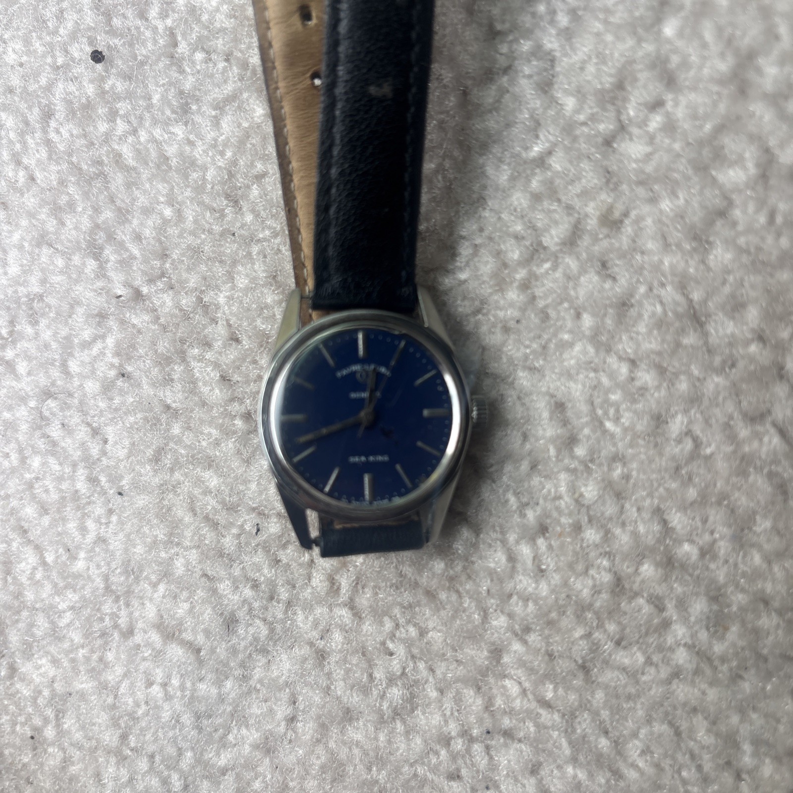 Favre Leuba Geneve Sea King Watch Swiss Water Proof Hand Winding Mens Vintage