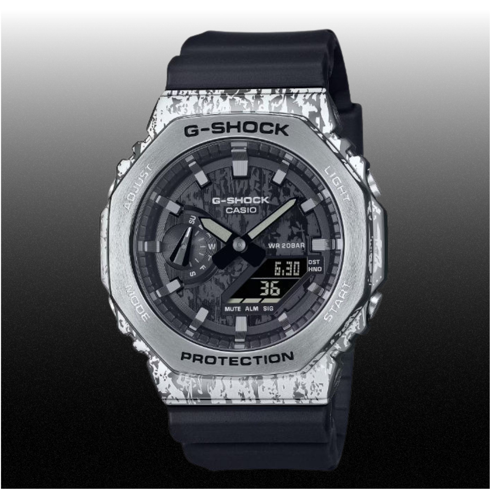 Casio G-SHOCK GM-2100GC-1A Metal Covered Camo Analog Digital Watch Japan New