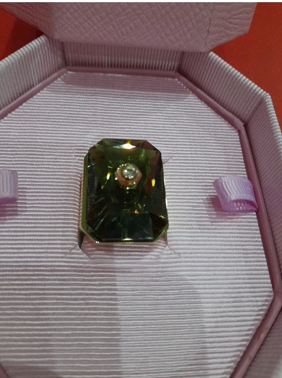 Swarovski Numina Grey Gold tone plated Cocktail Ring Size 50 Brand new❤️🎁