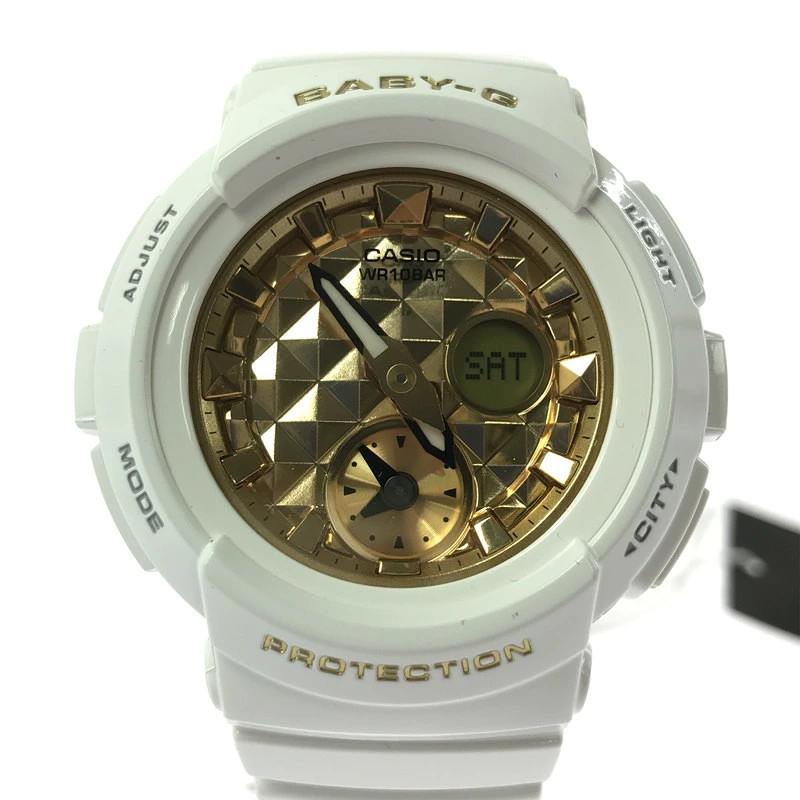 Ladies BABY G BGA 195M 7ADR Analog Digital Overseas Model Wristwatch 196 26062