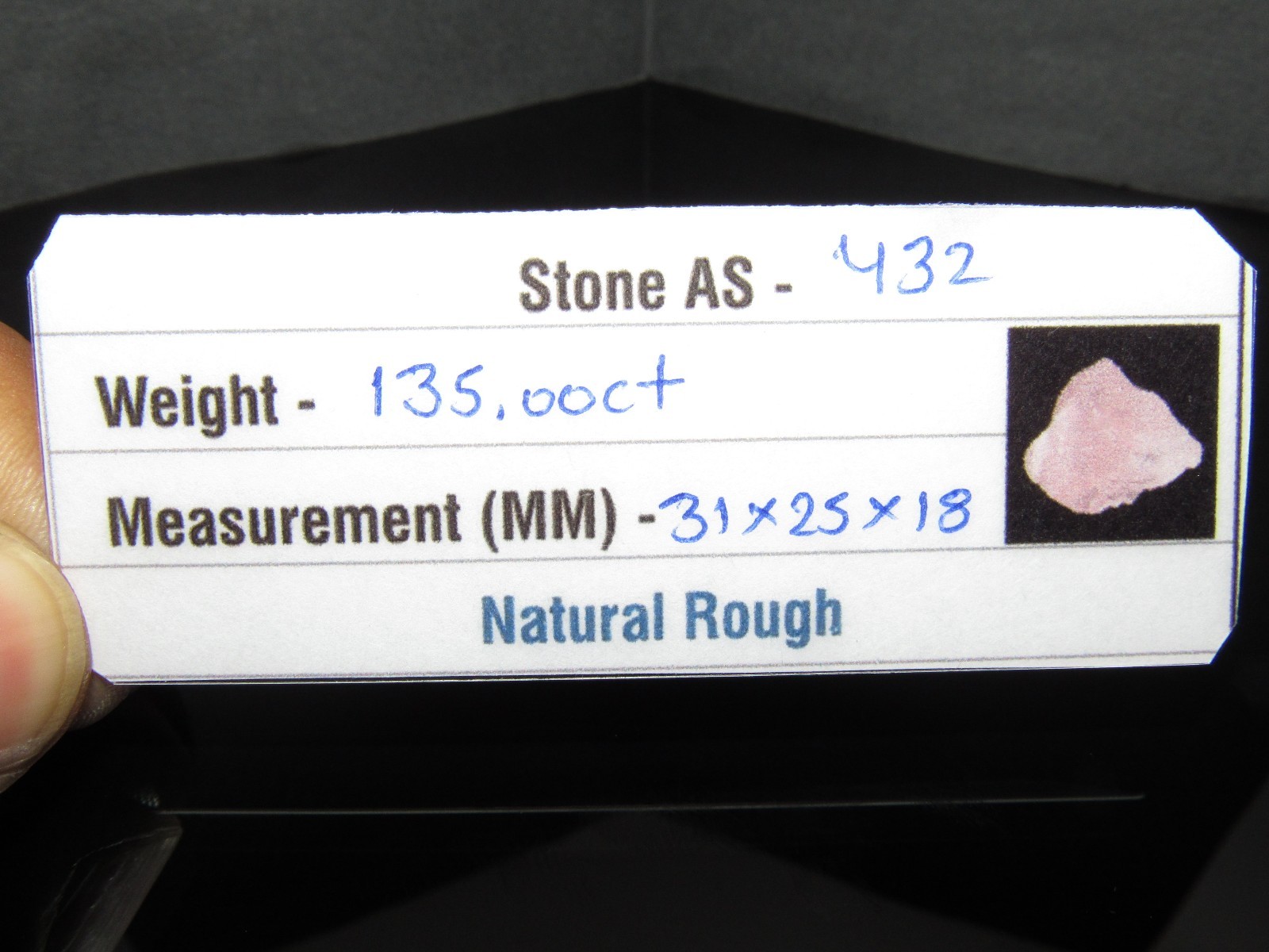 135.0Cts UNTREATED 100% Natural Brazilian Pink Rose Quartz Rough Gemstone AS 432