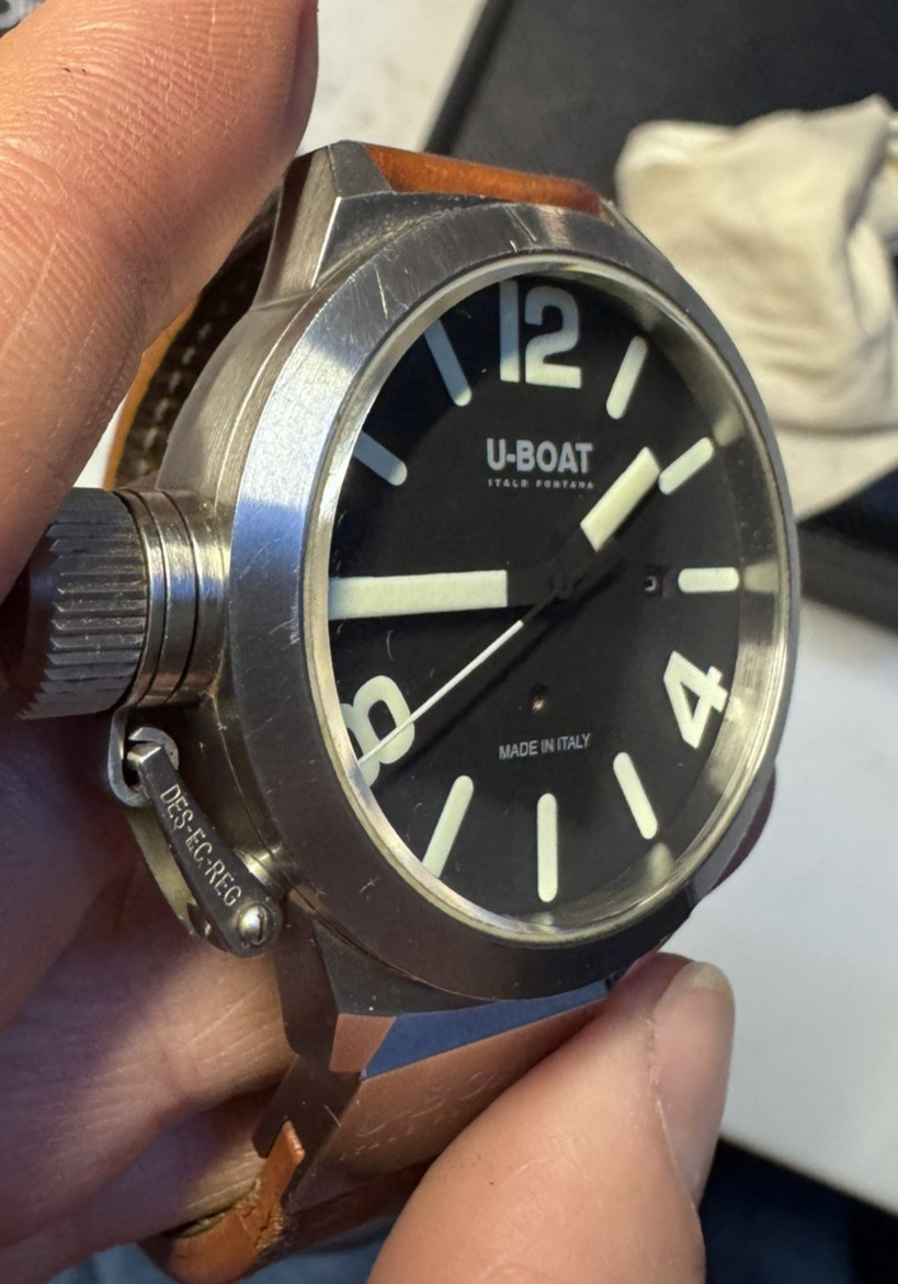 Vintage 45mm Italo Fontana U-Boat Classico AS/45 Canteen Automatic Wristwatch