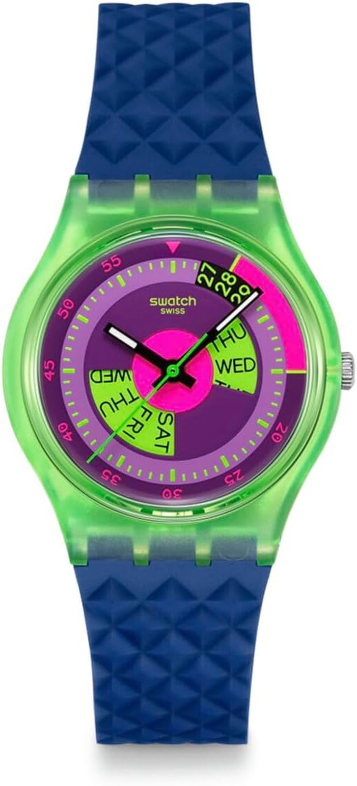 Gent Biosourced Unisex Waterproof Quartz Watch – Stylish Transparent Design