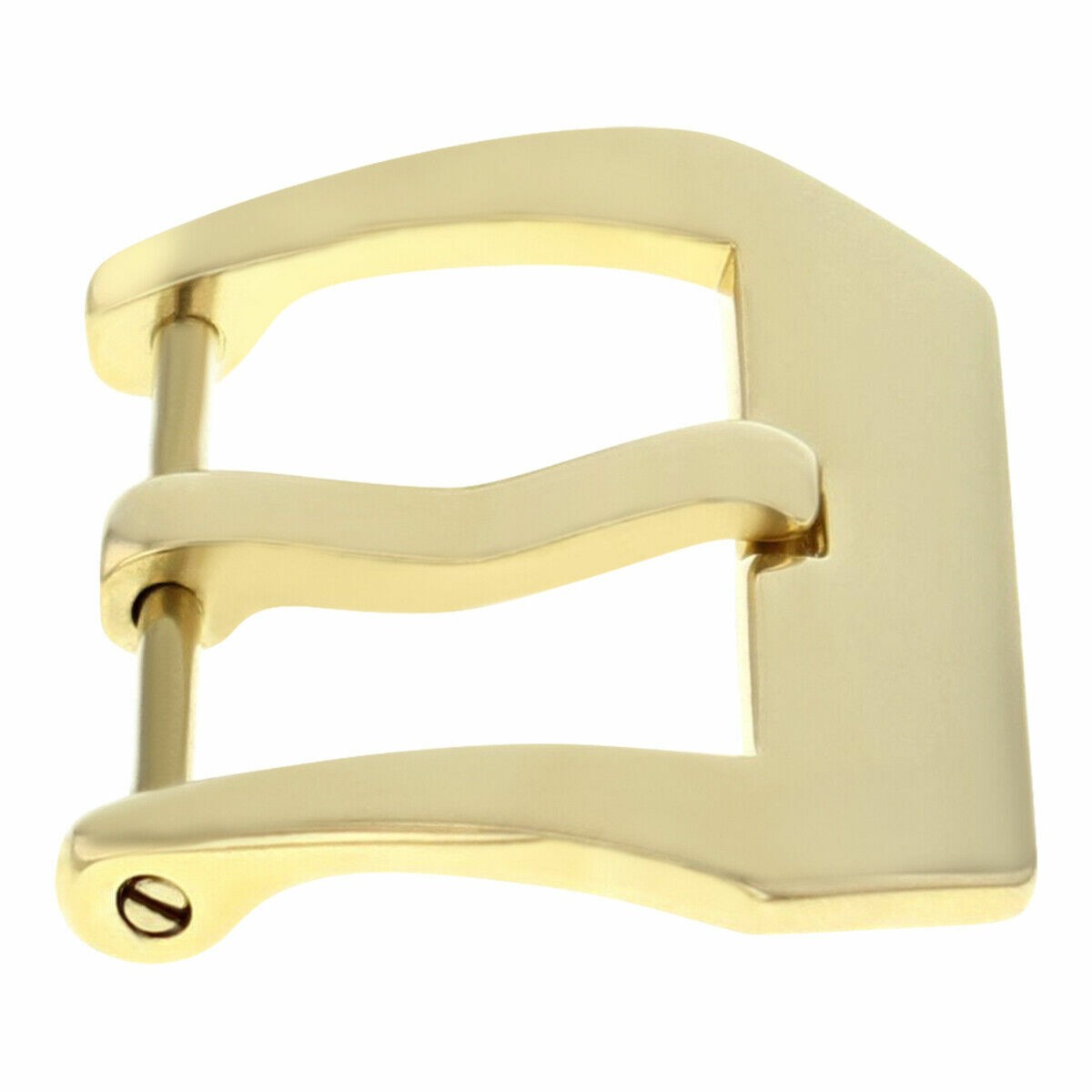 24MM STRAP PRE-V SCREW BUCKLE IPG GOLD FOR PAM 44MM PANERAI MARINA LUMINOR GMT