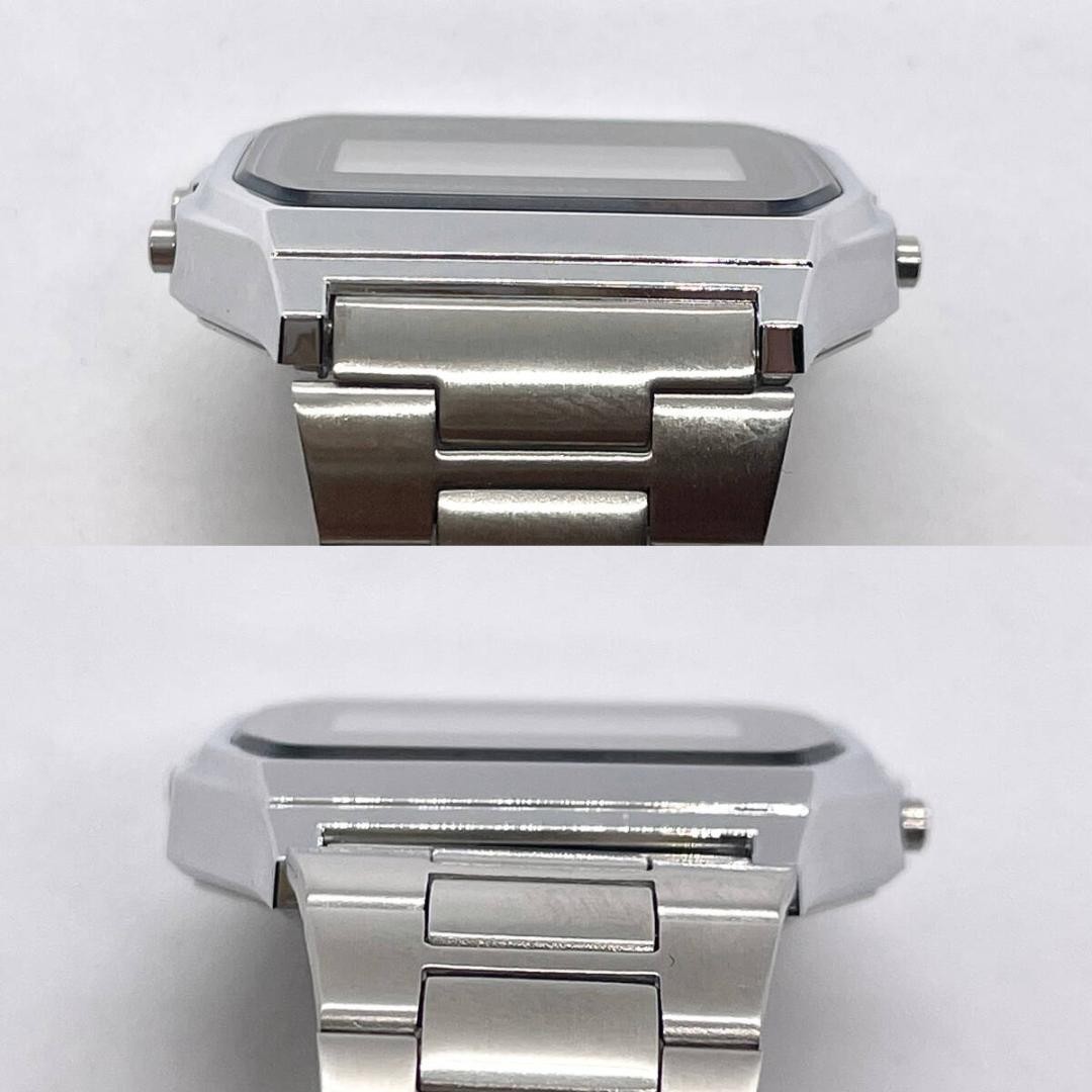 CASIO A158W Classic Vintage Digital Quartz Silver Watch Near Mint Working