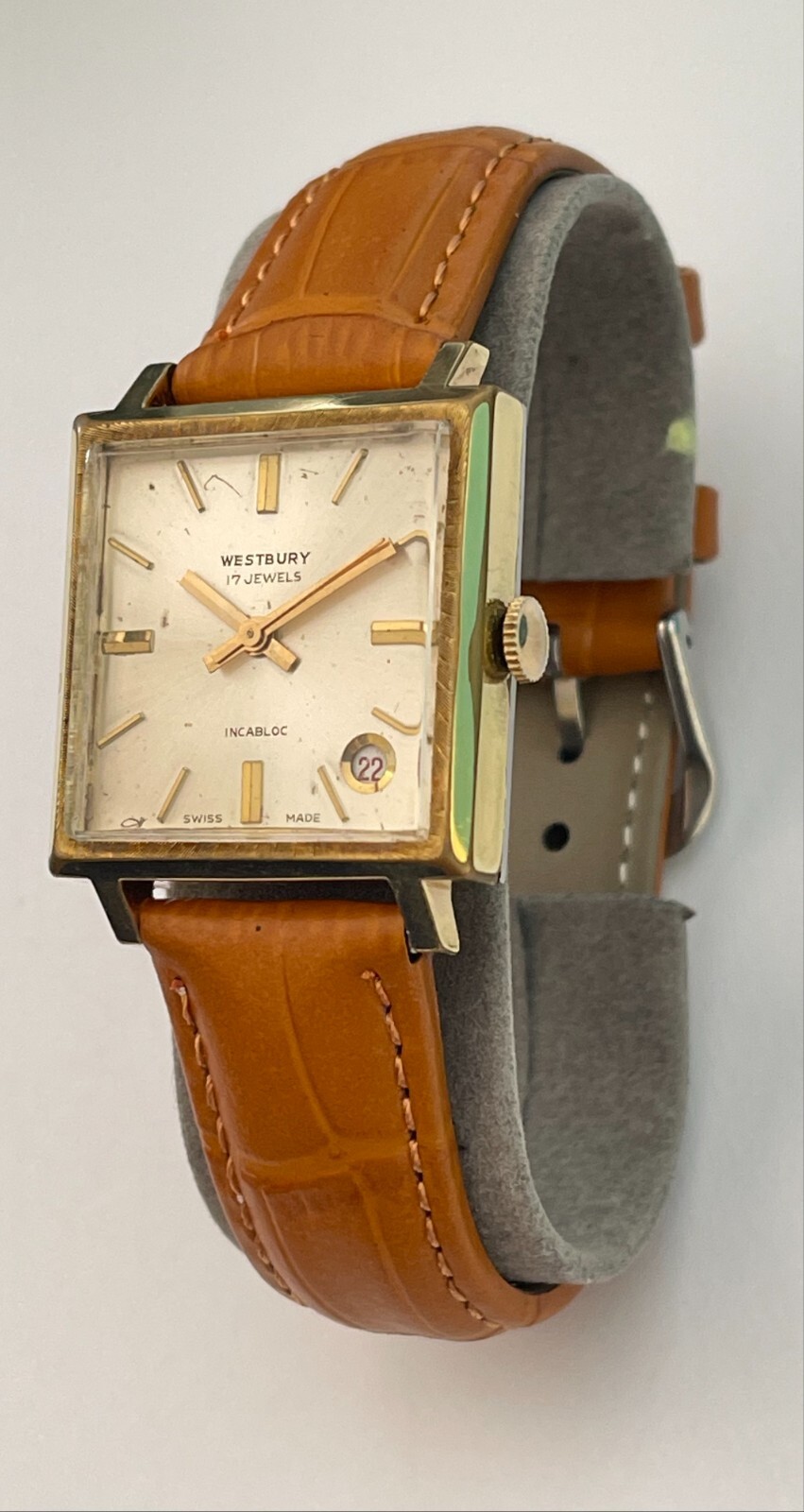 Vintage WESTBURY 17 Jewels Incabloc Watch Swiss Made Westbury Watch Manual