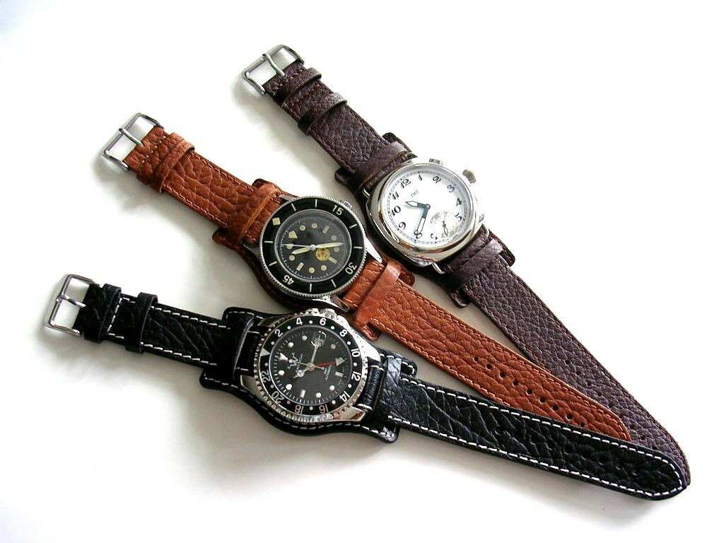 Buffalo Bund Open End Flieger German Pilot watch band Military strap IW SUISSE