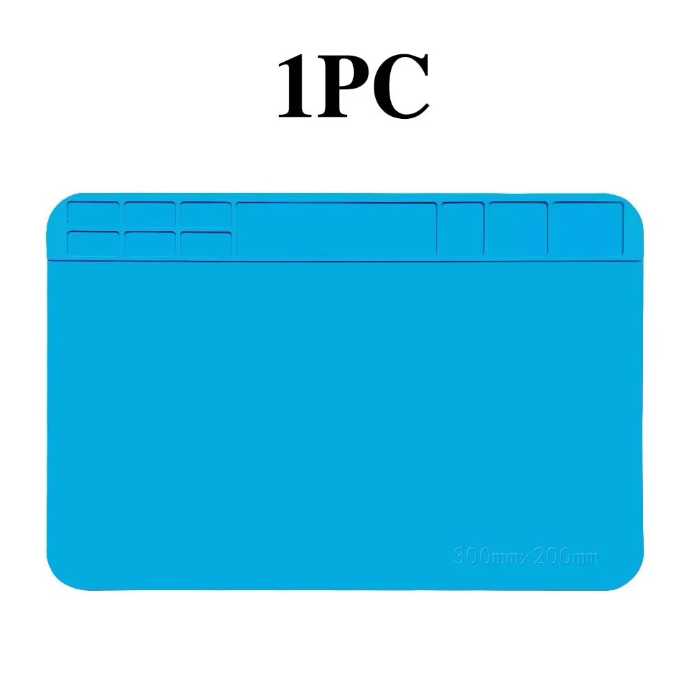 Watchmaker Rubber Silicone Bench Mat Pad Anti-Slip Jewelry Watch Sunglass Repair