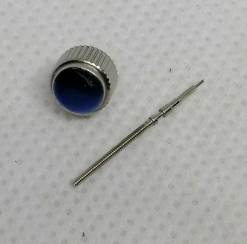 019 SEIKO CROWN AND STEM FOR MEN’S SIZE DIVER’S SKX007, SKX009 7S26 0020