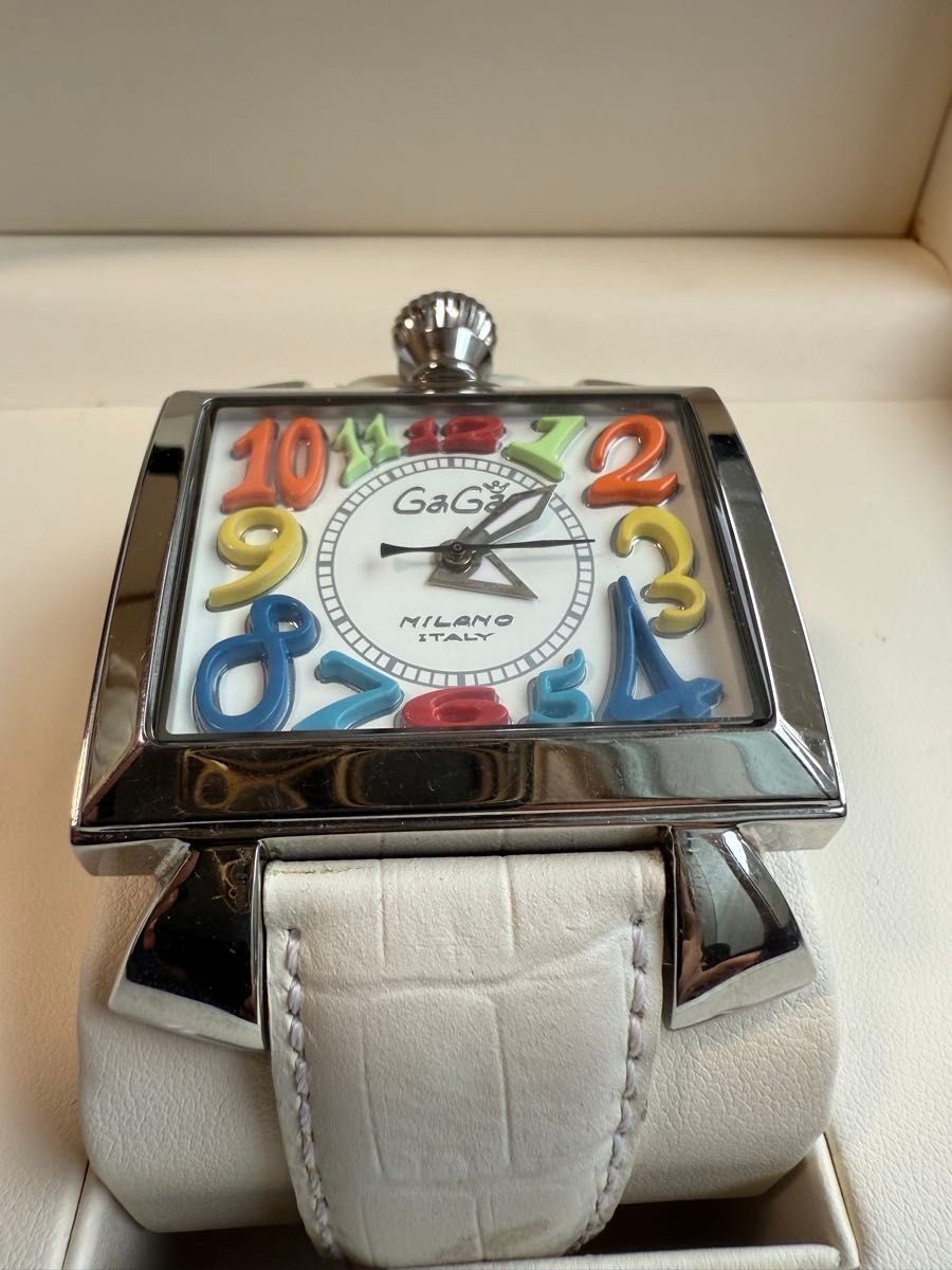 [B1P] GaGa MILANO Napoleone 48mm Automatic Rare Watch [z7t]