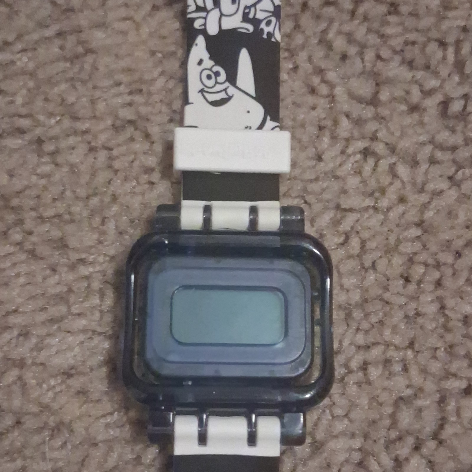 Nickelodeon SpongeBob SquarePants Digital Quartz Kids Watch Plastic Band