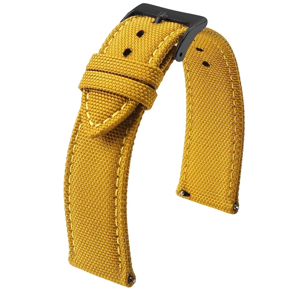 18mm 19mm 20mm 21mm 22mm 24mm Waterproof Sailcloth Watch Strap Two-Sided Nylon