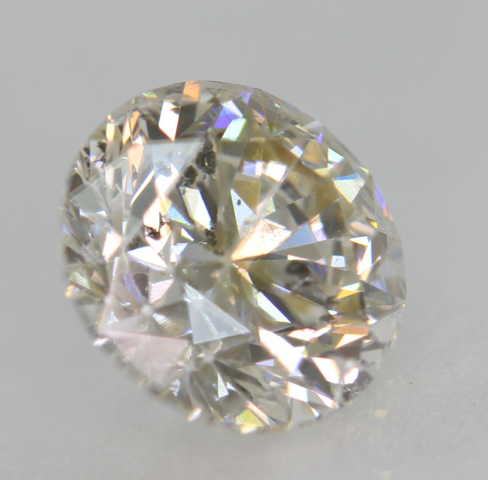 Certified 1.05 Carat J SI2 Round Brilliant Natural EARTH MINED Diamond 6.39mm