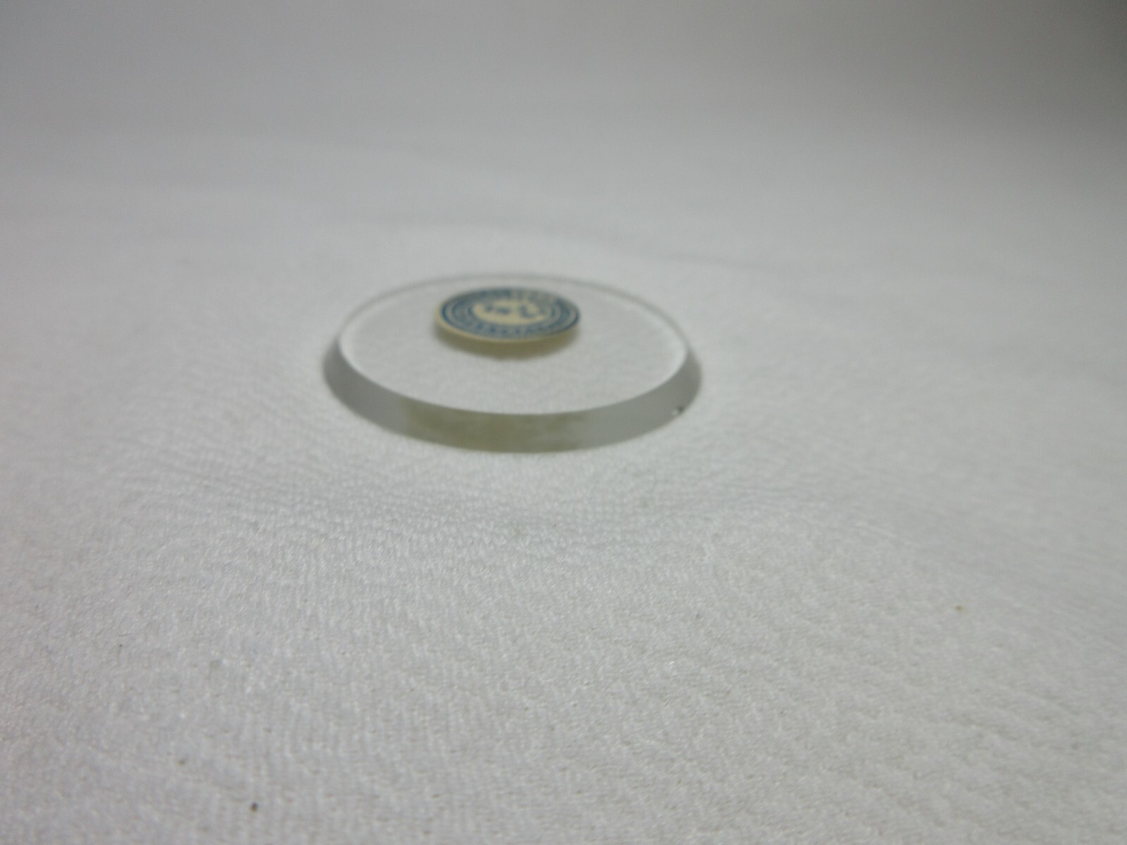 EXTRA THICK GLASS POCKET WATCH CRYSTAL LIGNE SIZE 18 3/16 WATCHMAKER PART #D18
