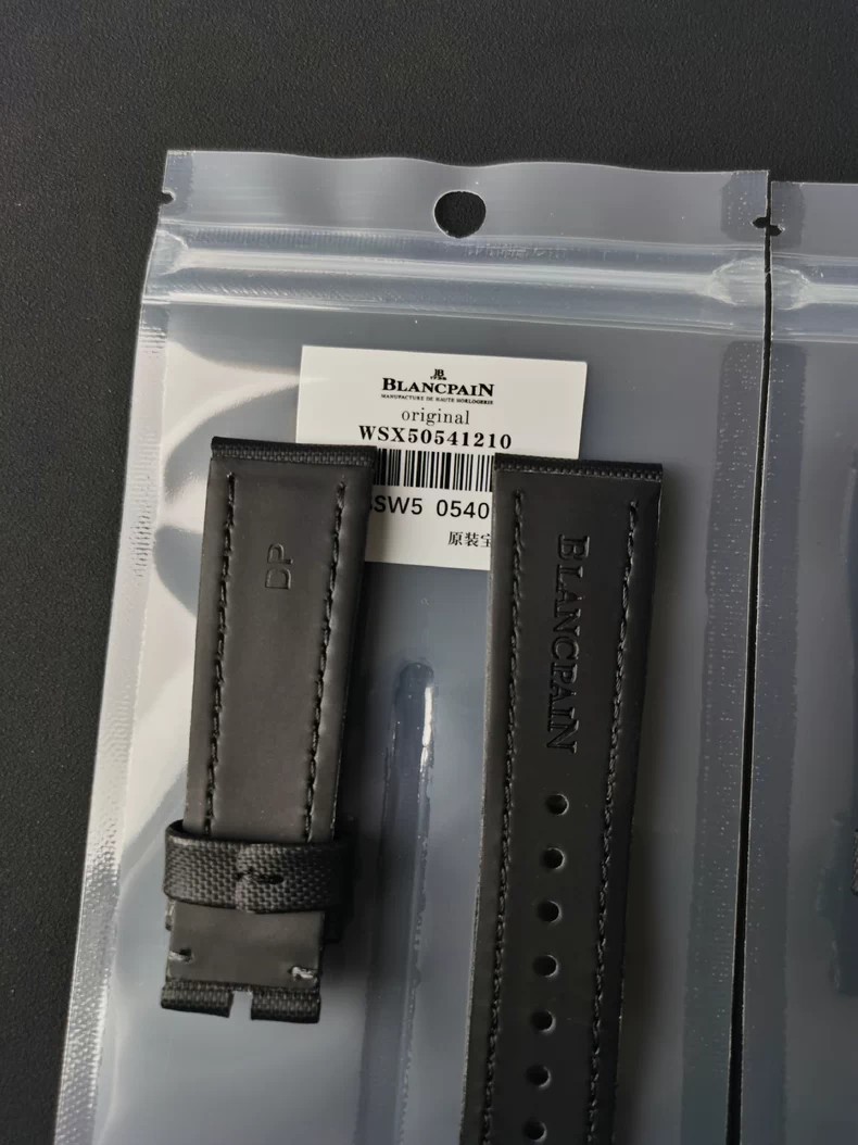 Blancpain 5000 5200 5054 5052 5015 5025 5050 Original Nylon Canvas Watch Strap