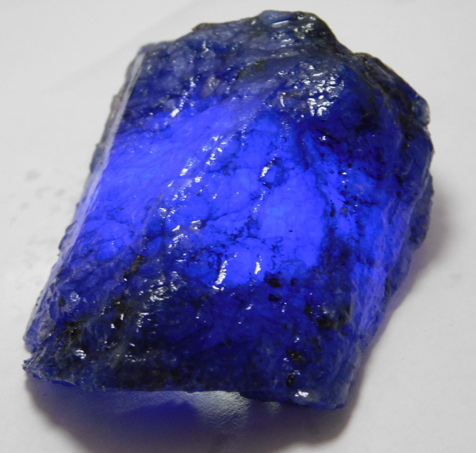 552.10 Ct Natural Earth Mind Tanzania Of Tanzanite Blue Rough Gemstone CERIFIED