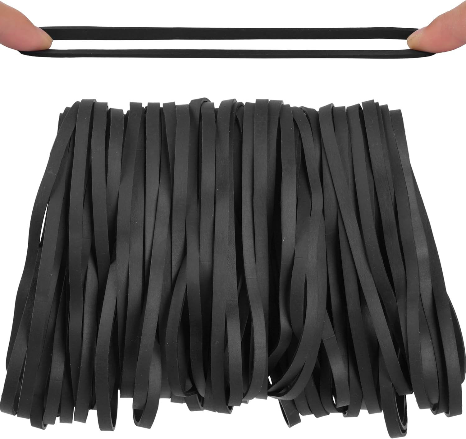 Rubber Bands 70Pcs Size#69 Big Black Rubber Band Elastic Band Rubber Bands Offic