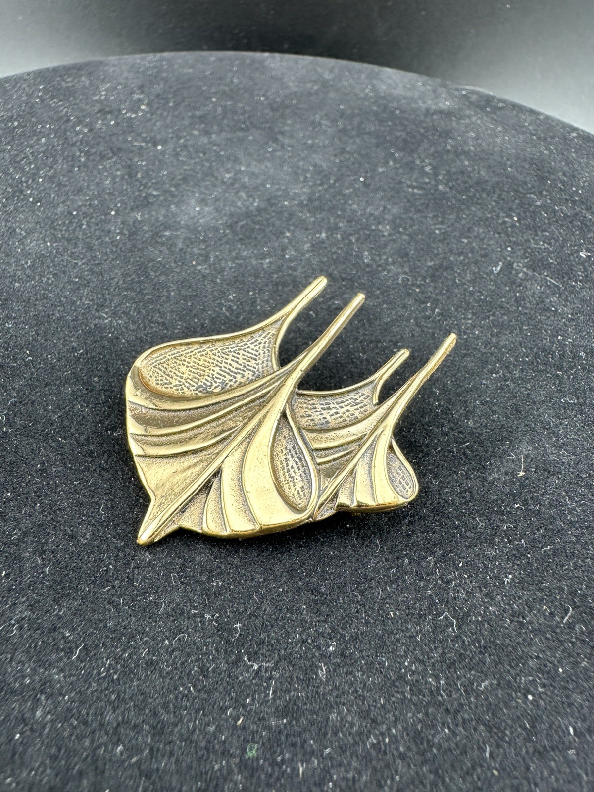Eivind Hillestad Viking Ships Brooch Signed