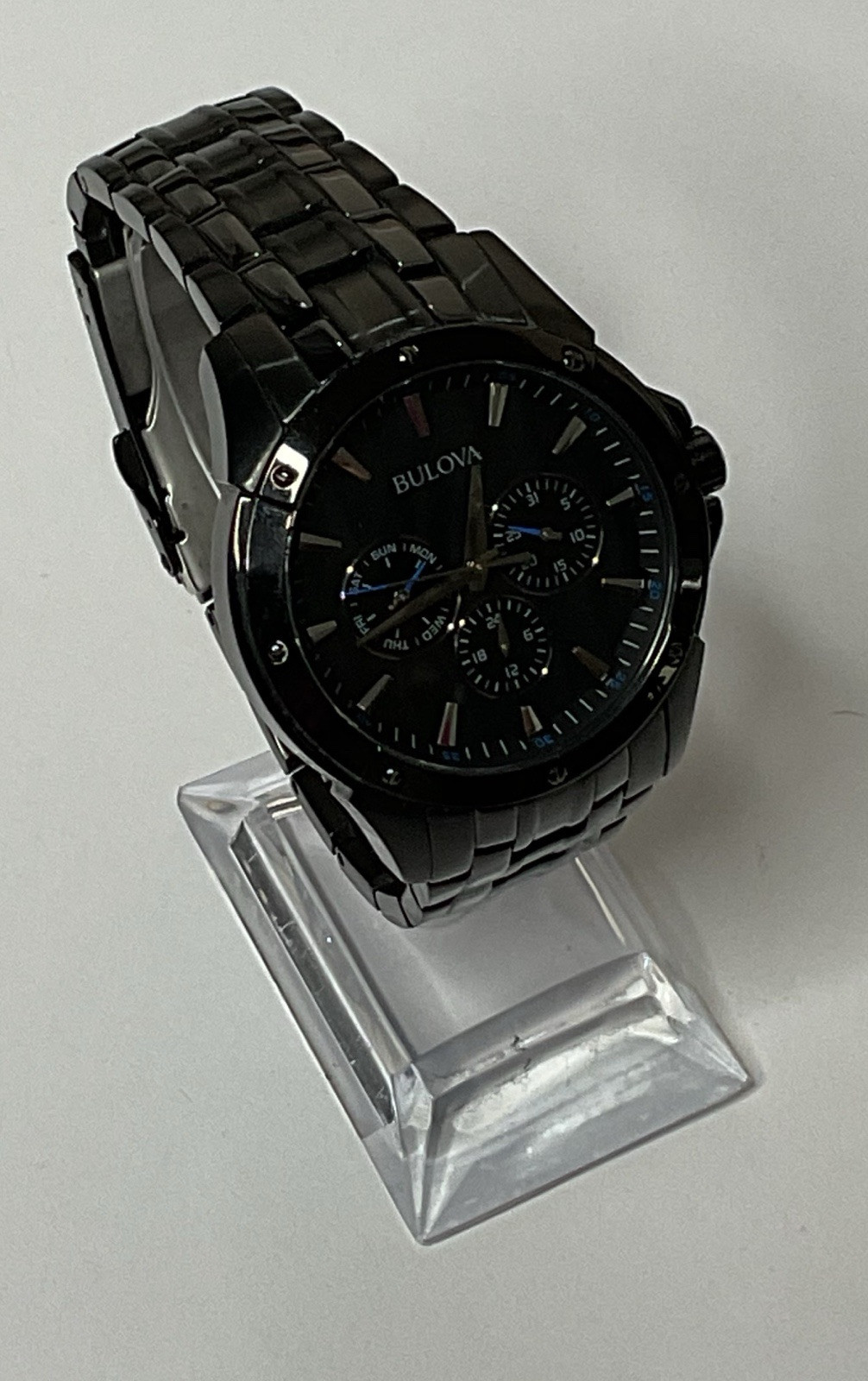 Bulova 98C121 Multifunction Classic Men’s Watch – Black 5-3